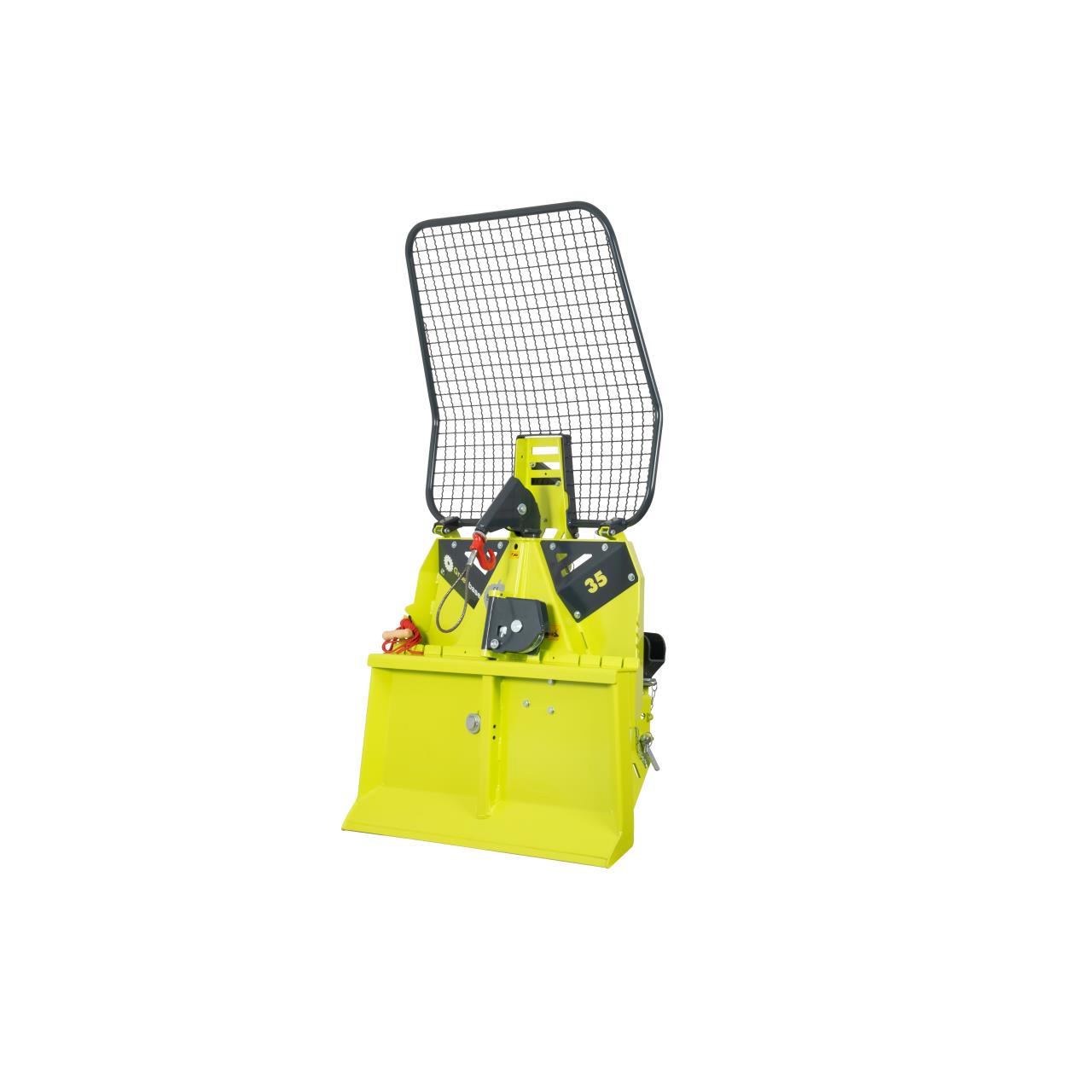 Forst-Seilwinde 35 E mit Umlenkrolle